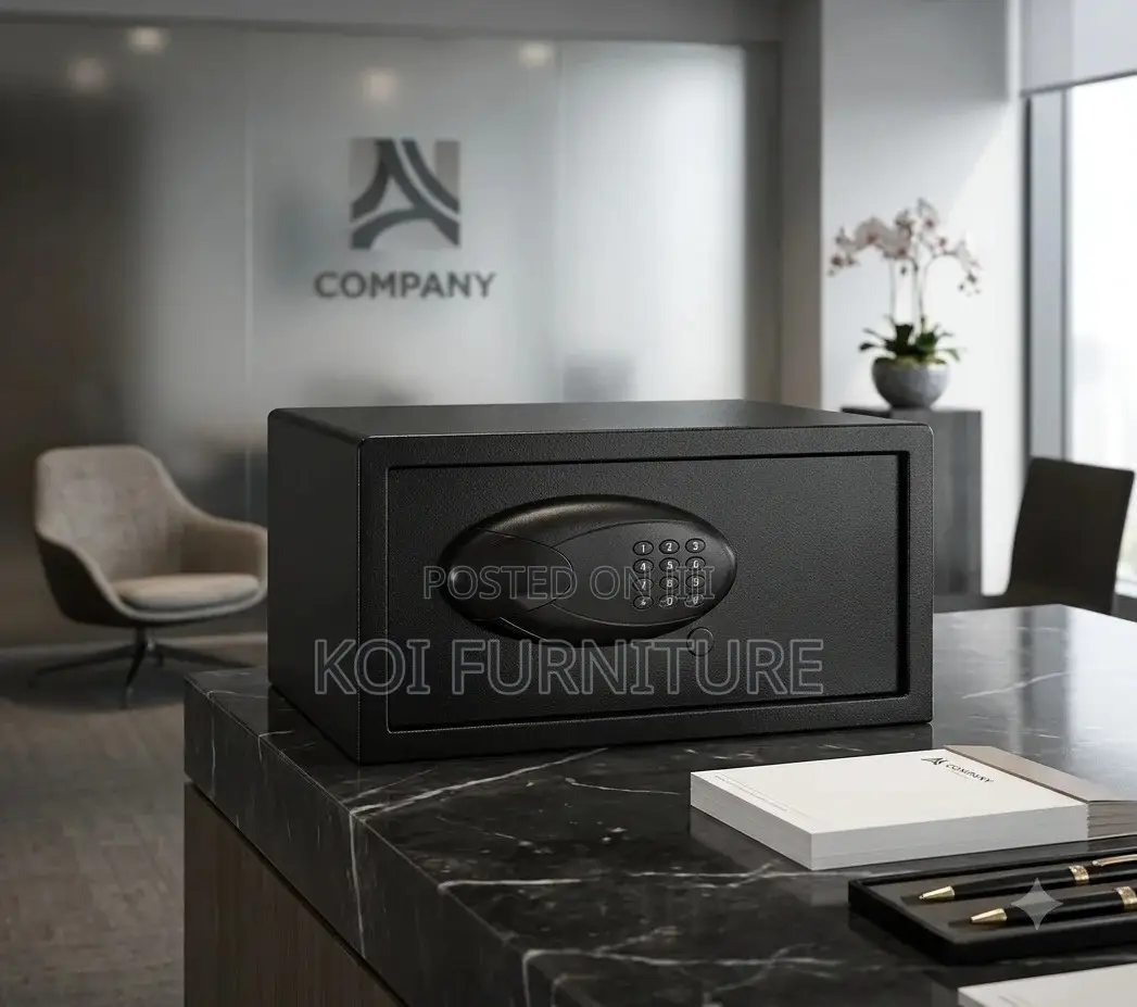 Office Safe; Homes and Offices Black Exceptional Storage Safe