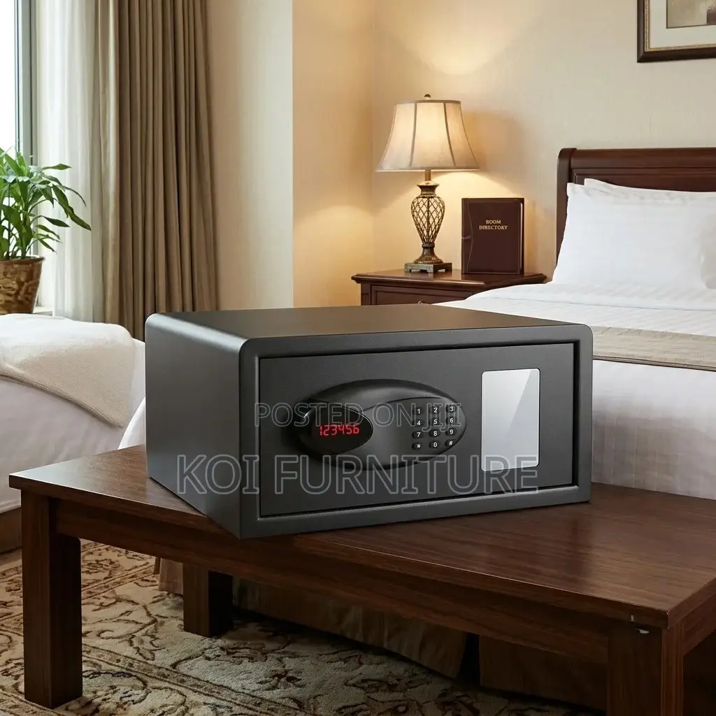 Office Safe; Homes and Offices Black Exceptional Storage Safe