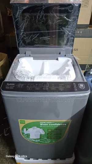 Brand New Top Load 8kgs Syinix Washing Machine at Ksh28300.