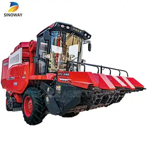 Small Corn Silage Maize Combine Harvester Machine Price