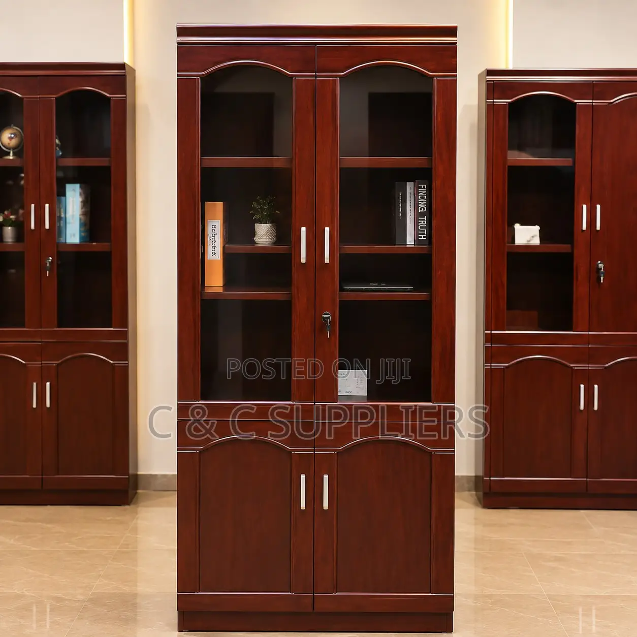 Mahogany Executive Cabinet.