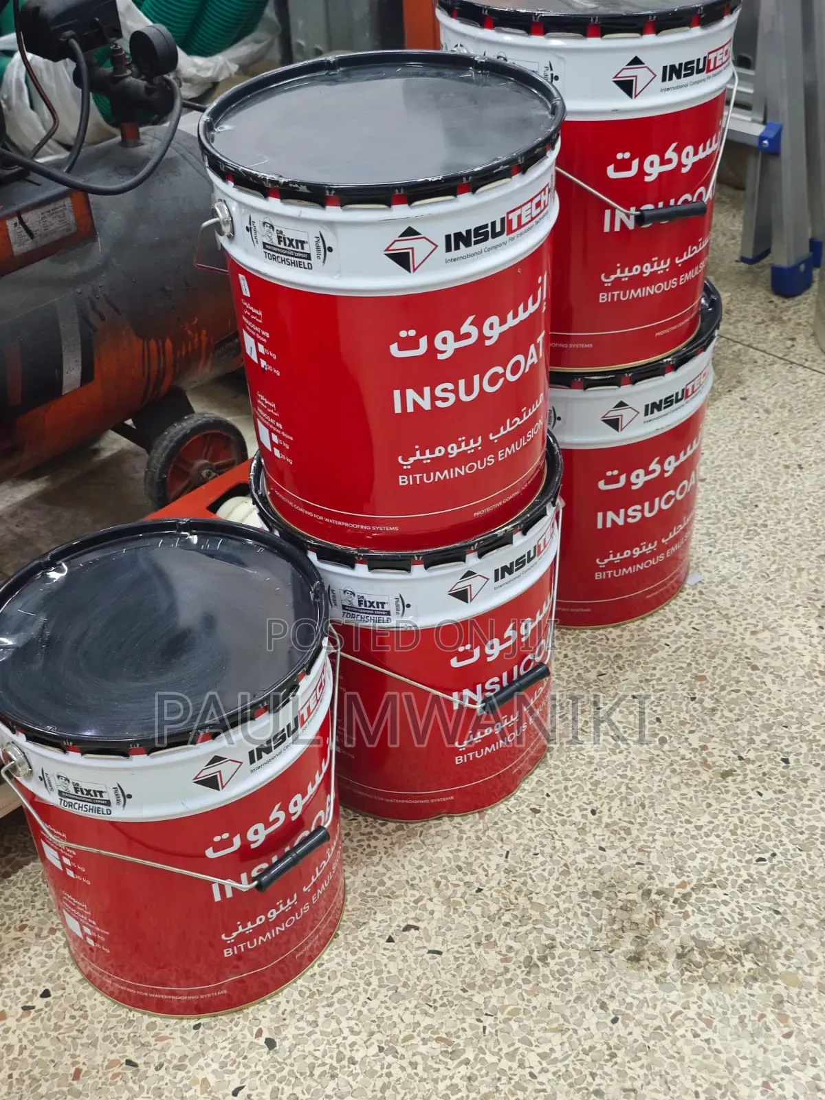 InsuTech Insucoat Bituminous Emulsion (Liquid Waterproofing Coating)