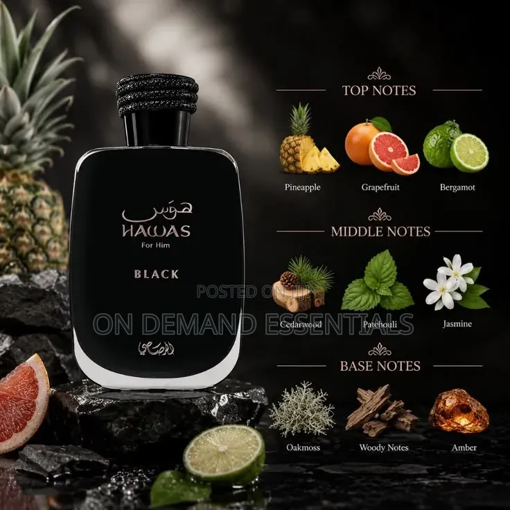 Rasasi Hawas Black