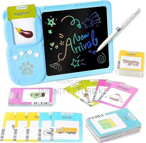 Kids 2 in 1 Educationak Flash Card and Writing Boards - main view