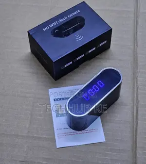Indoor Hidden Clock Camera Motion Sensor WiFi CCTV Camera Full HD