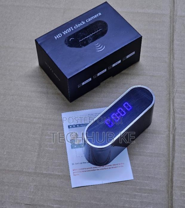 Indoor Hidden Clock Camera Motion Sensor WiFi CCTV Camera Full HD