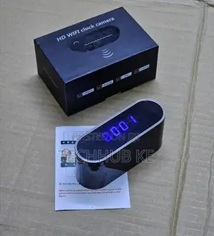 WiFi Clock Camera Mini Hidden Security Camera With Night Vision