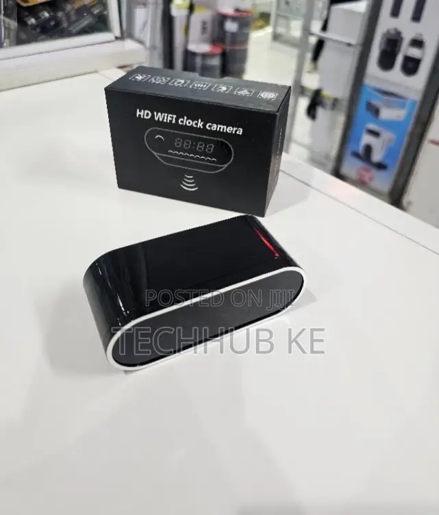 Digital Clock WiFi Camera Smart Monitoring Camera With App Control