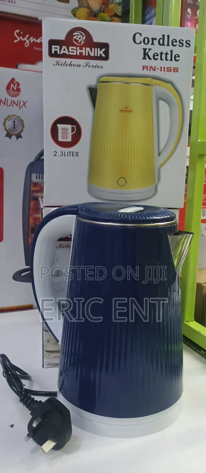 Rashnik Kitchen Series 2.3L Cordless Electric Kettle