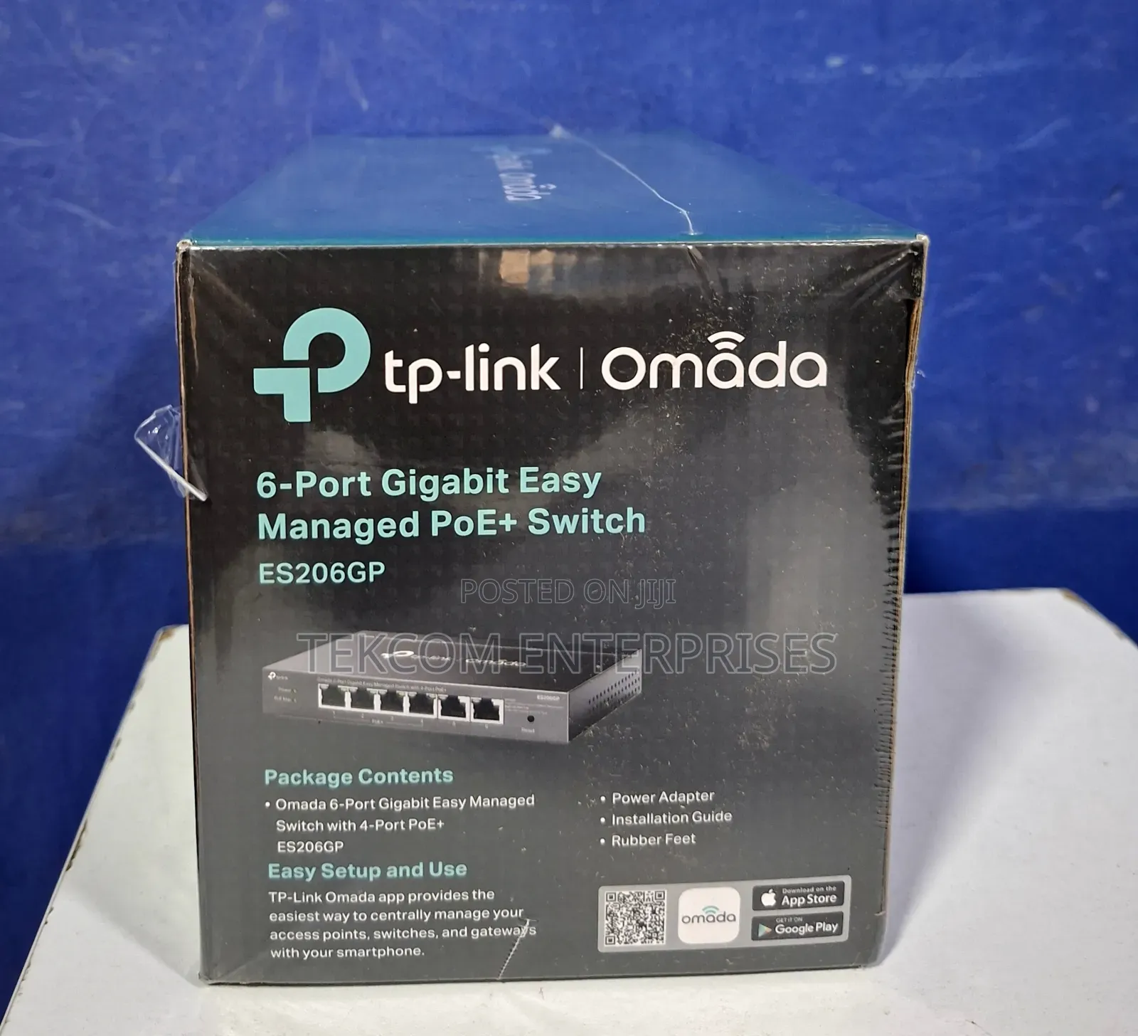 ES206GP Omada 6-Port Gigabit Managed Switch |ES206GP With 4 Port POE