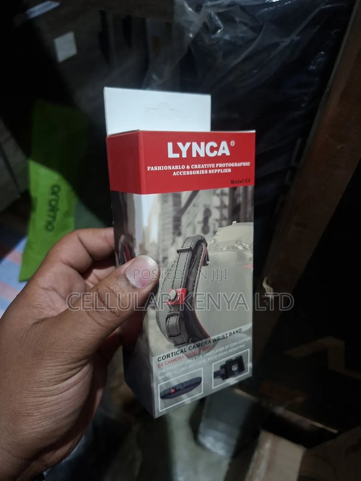 LYNCA E6 Camera Leather Wrist Hand Strap Hand Grip Strap for DSLR