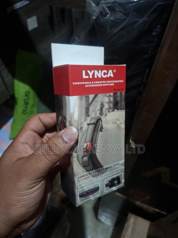 LYNCA E6 Camera Leather Wrist Hand Strap Hand Grip Strap for DSLR