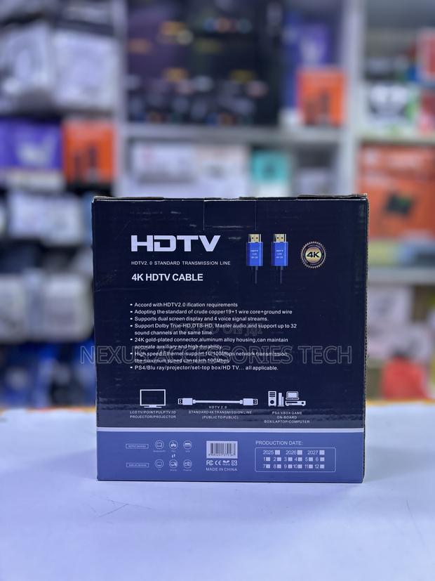 Premium 10M High-Speed HDMI Cable 2.0V – Ultra HD - thumbnail 2