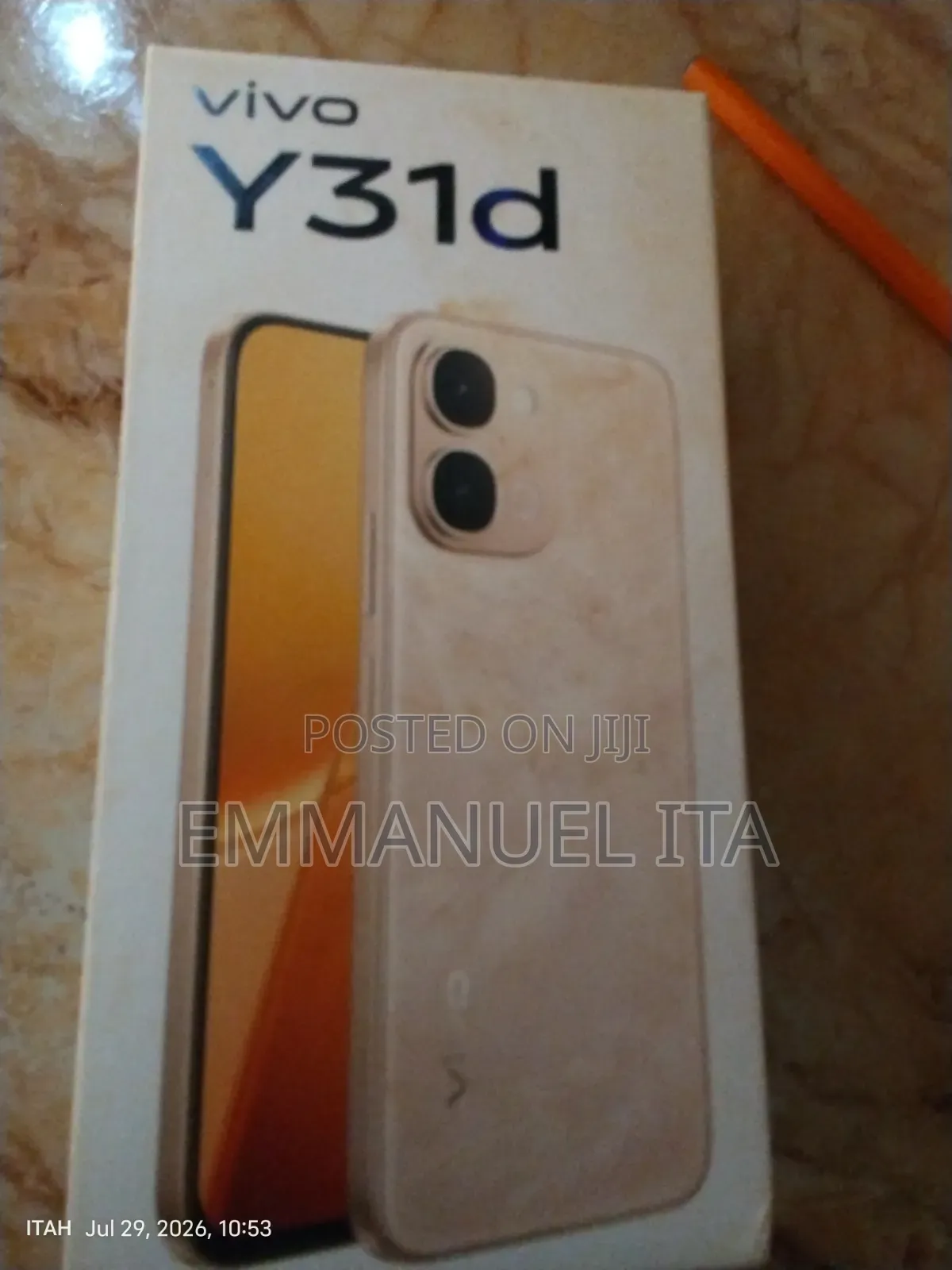 New Vivo Y31d 256 GB Gray
