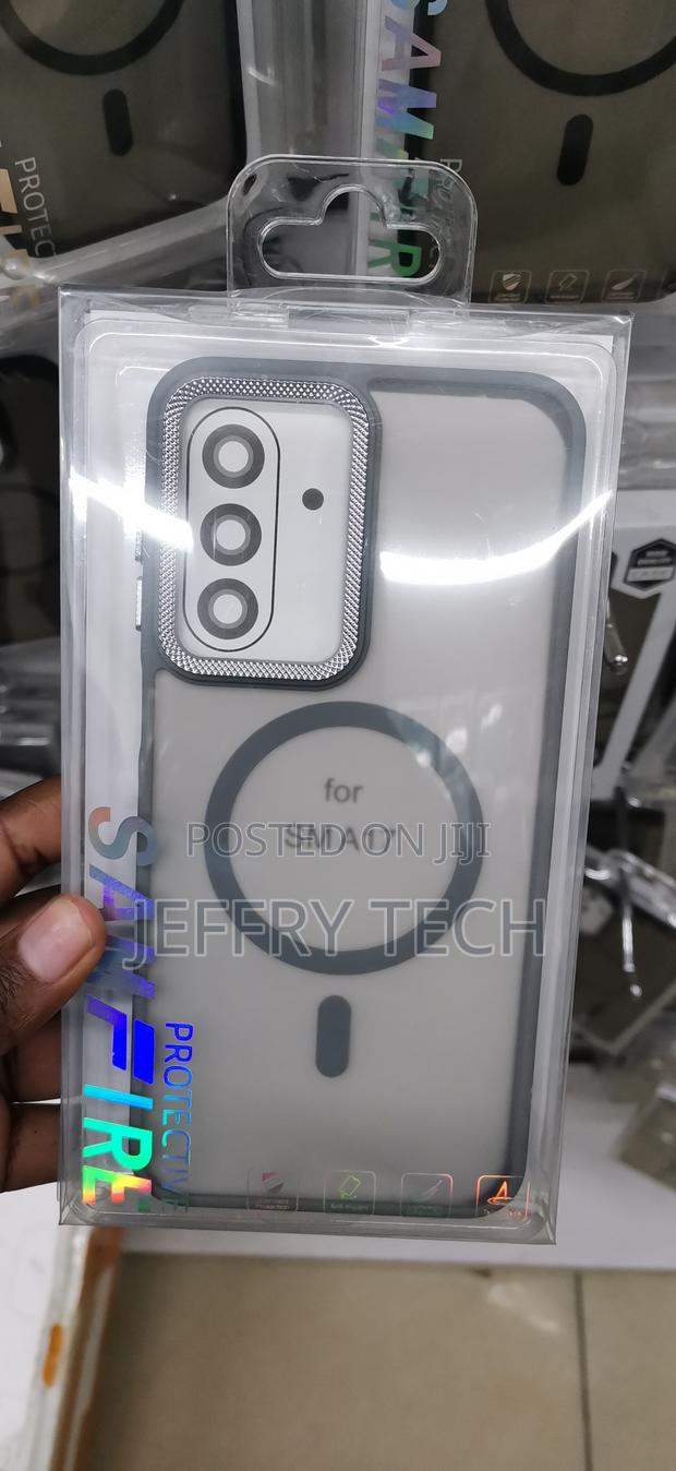 S Galaxy A17, Featuring a Clear Matte Back Casing - main view