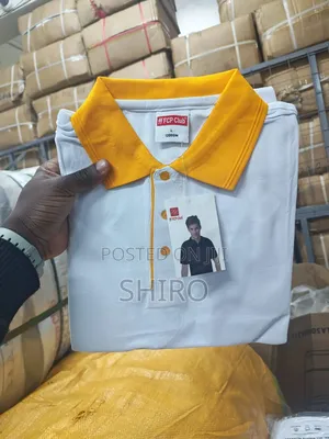 High Quality Polo T-Shirts Available.