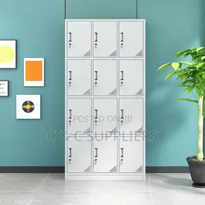 12-Door Staffroom Storage Cabinet.
