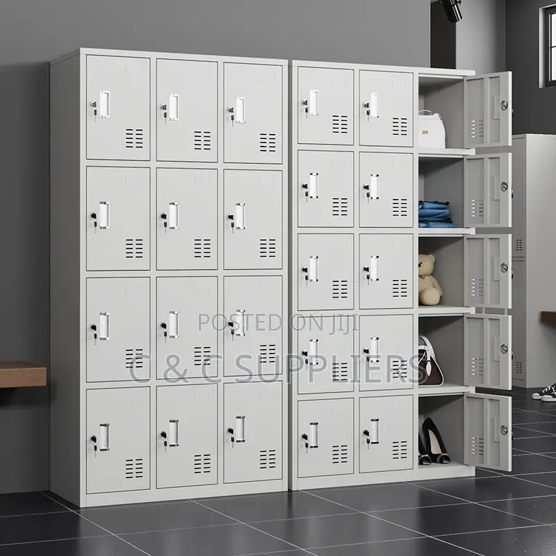 12-Door Staffroom Storage Cabinet.