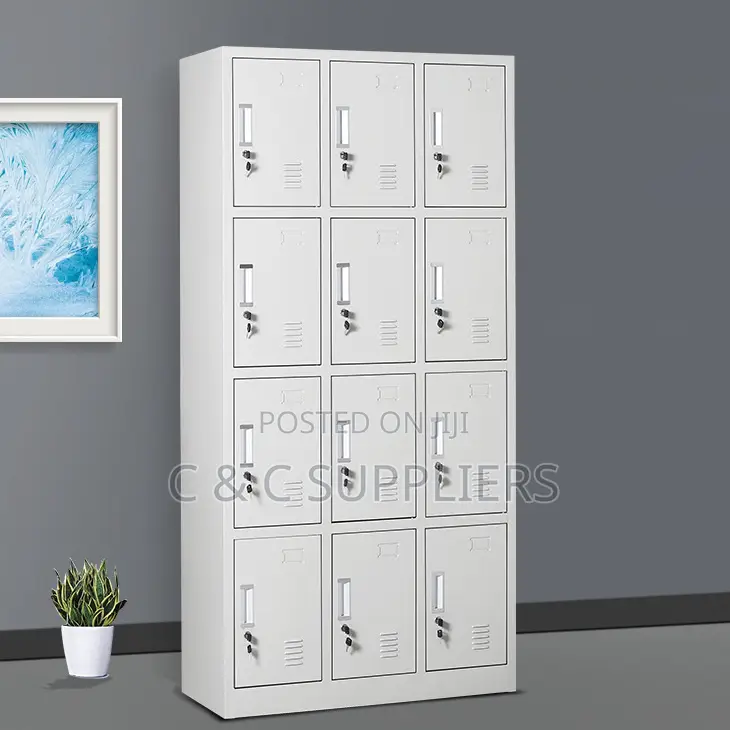 12-Door Staffroom Storage Cabinet.