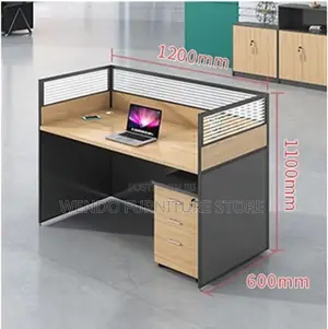 Office Workstation : One-Way Modular Workstation