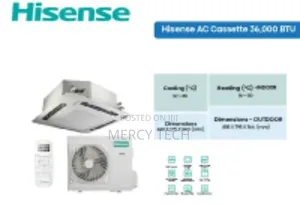 Hisense 12000 Btu Cassette AC (Auc-12hrsaa1 / Auw-12h4ss)