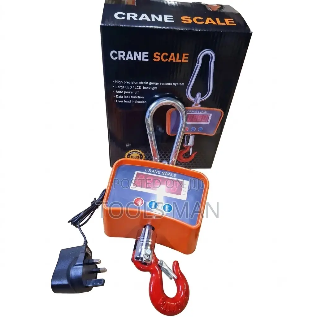 Digital Crane Scale 500kg Heavy Duty Electronic Hanging Hook