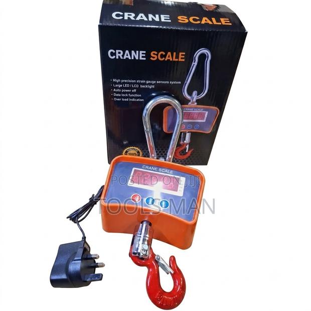 Digital Crane Scale 500kg Heavy Duty Electronic Hanging Hook - main view