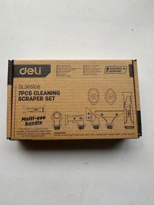 DELI 6-in-1 Multifunctional Spatula-Scraper DL365108