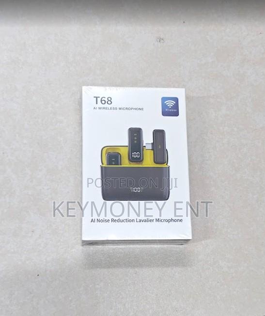 T68 Wireless Dual Lavalier Microphone Type Connectivity