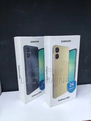 New Samsung Galaxy A06 64 GB Black