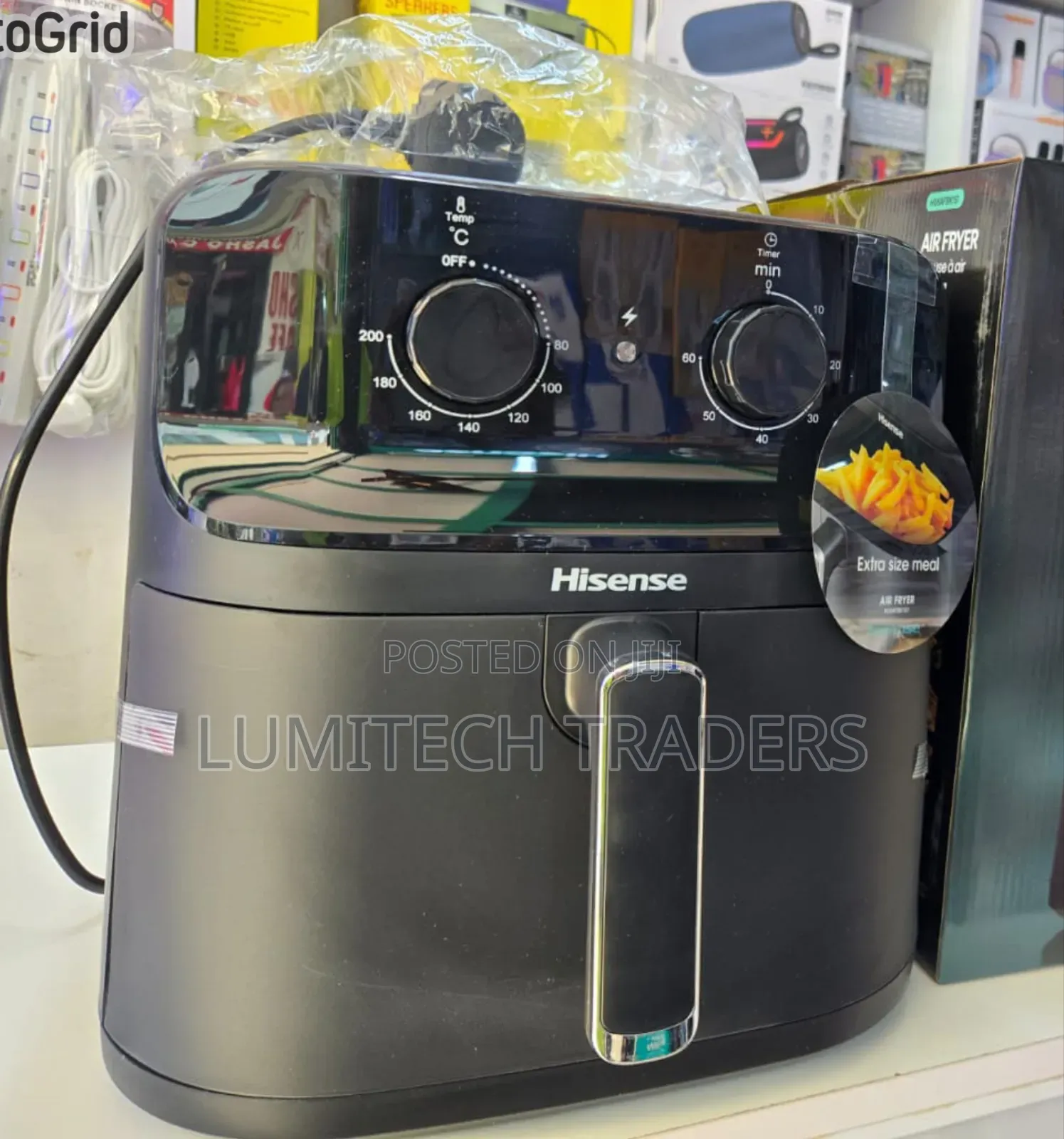 Hisense 8L H08AFBK1S4 Air Fryer With Convectional Fan