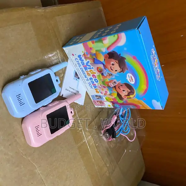 Rechargeable Kids Video Communication Walkie Talkies – 200M Range