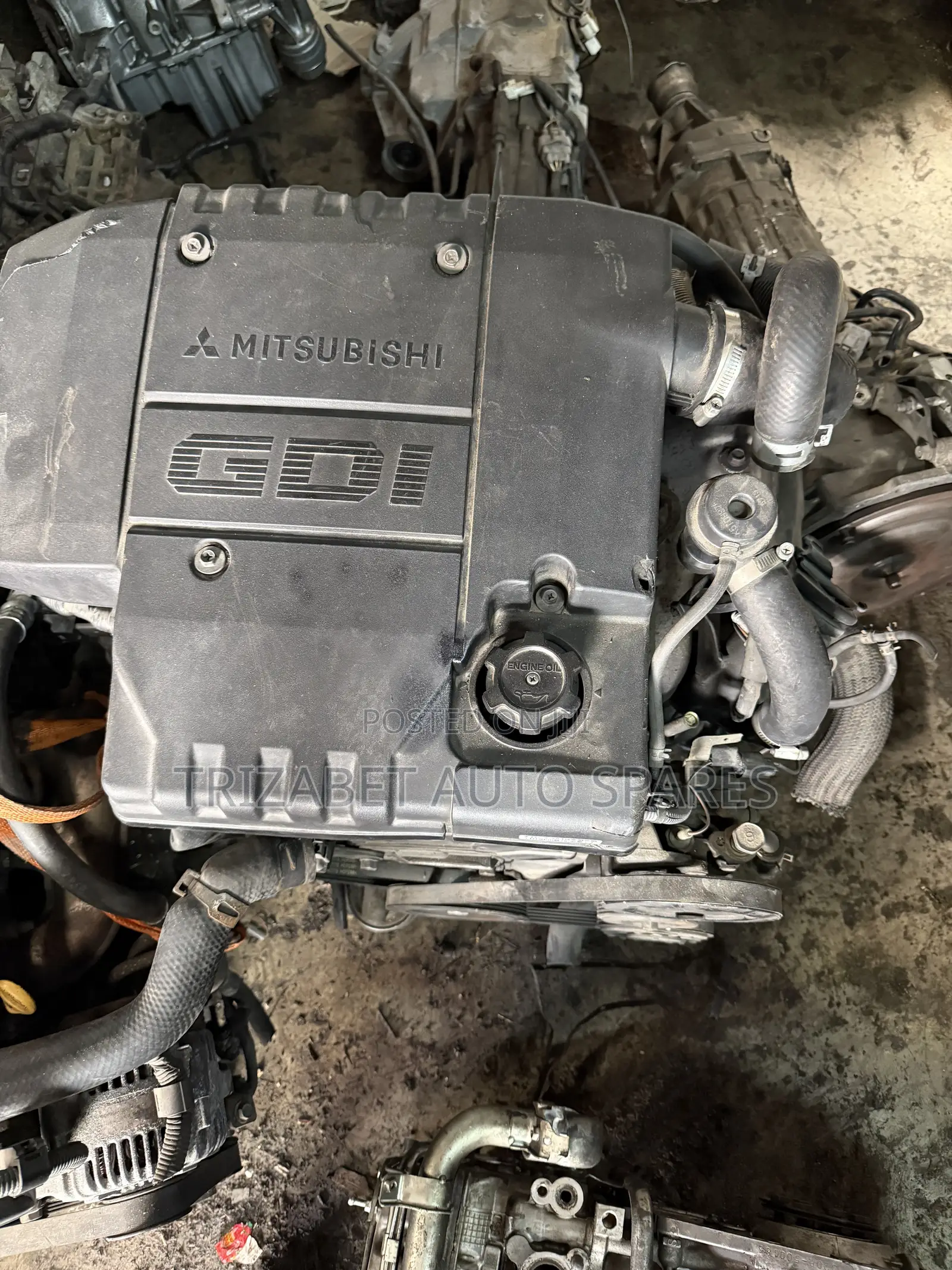 4g93 Complete Engine With Gearbox