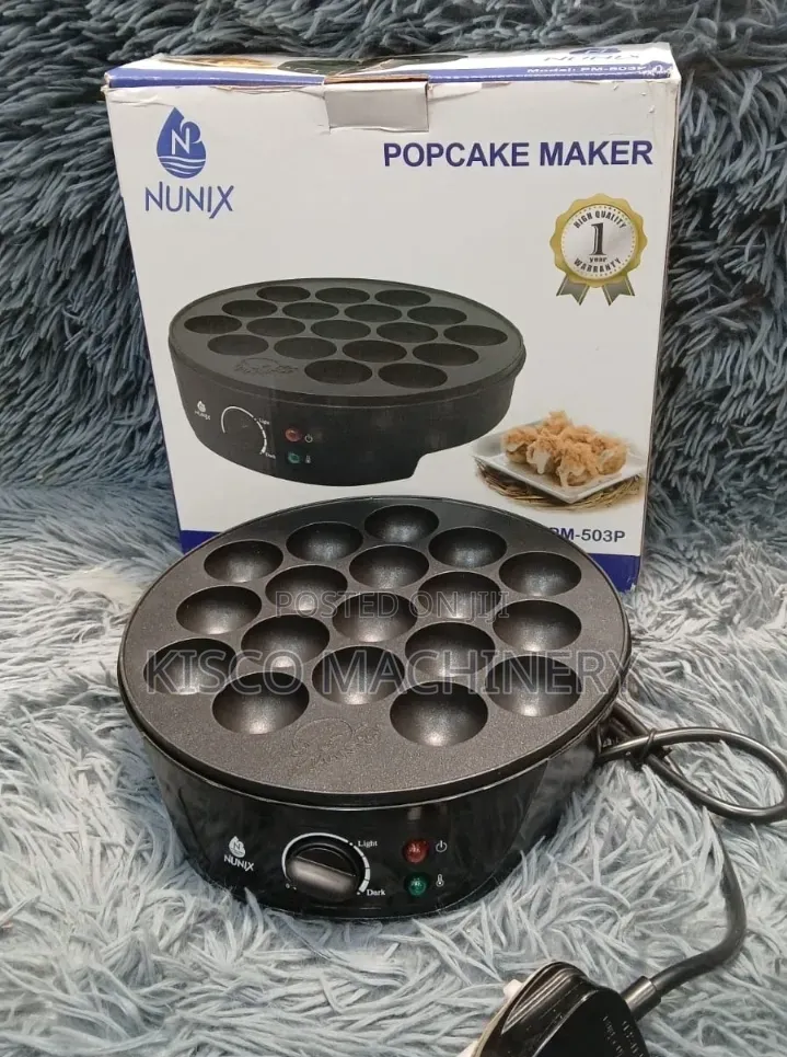 Nunix PM-503P Electric Popcake / Vitumbua Maker