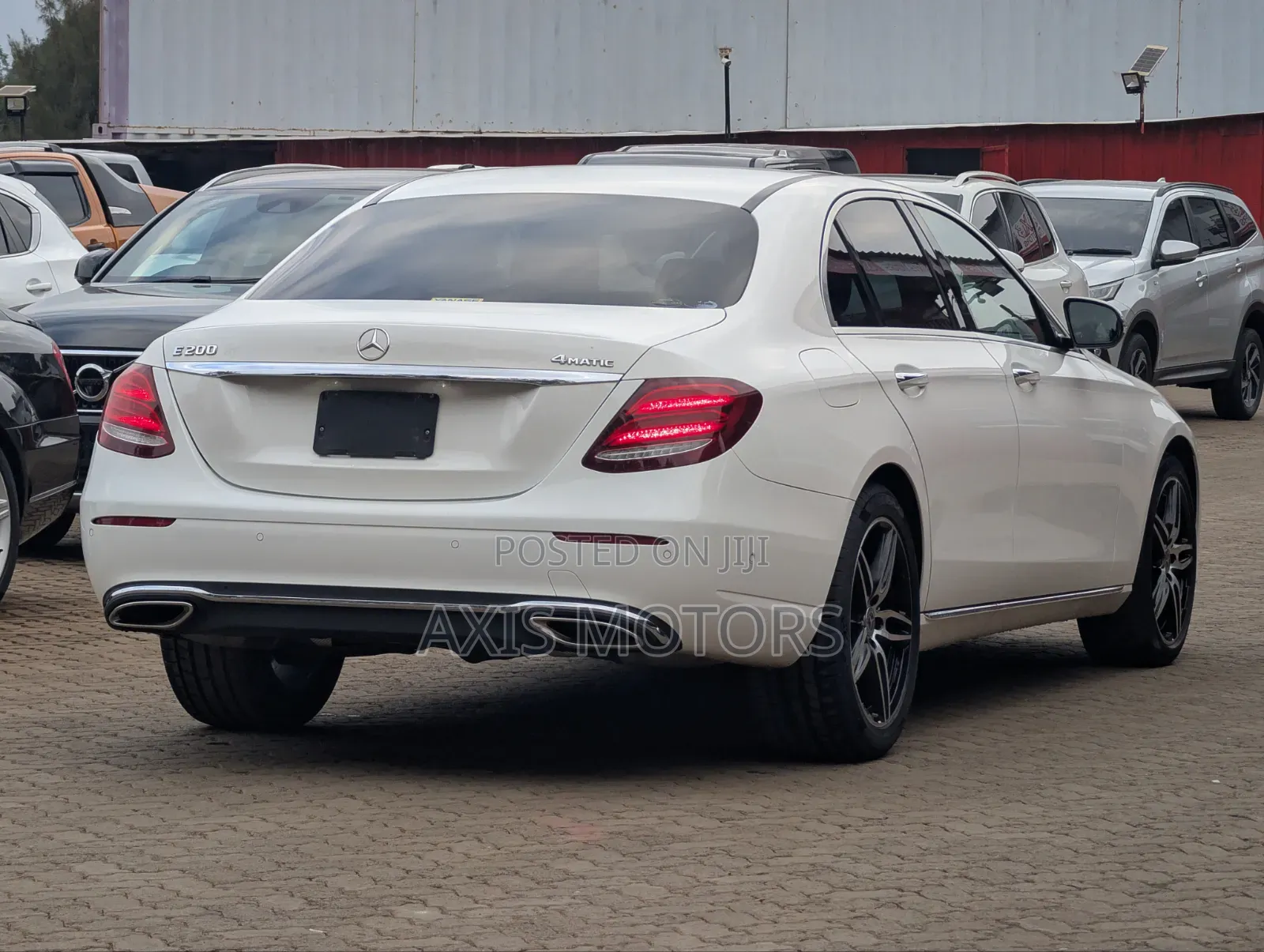 Mercedes-Benz E200 2018 White