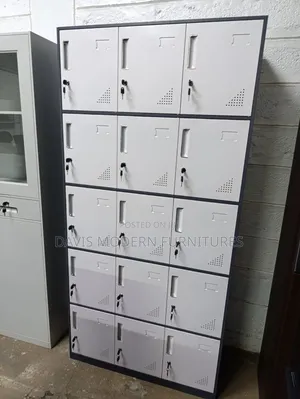 15-Doors Metal Locker Cabinet
