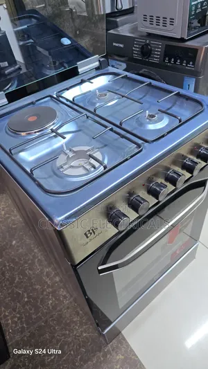 3+1 BJS Standing Cooker With Electric Oven Size 60*60