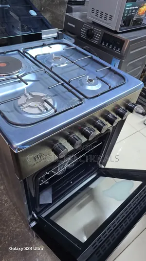 3+1 BJS Standing Cooker With Electric Oven Size 60*60