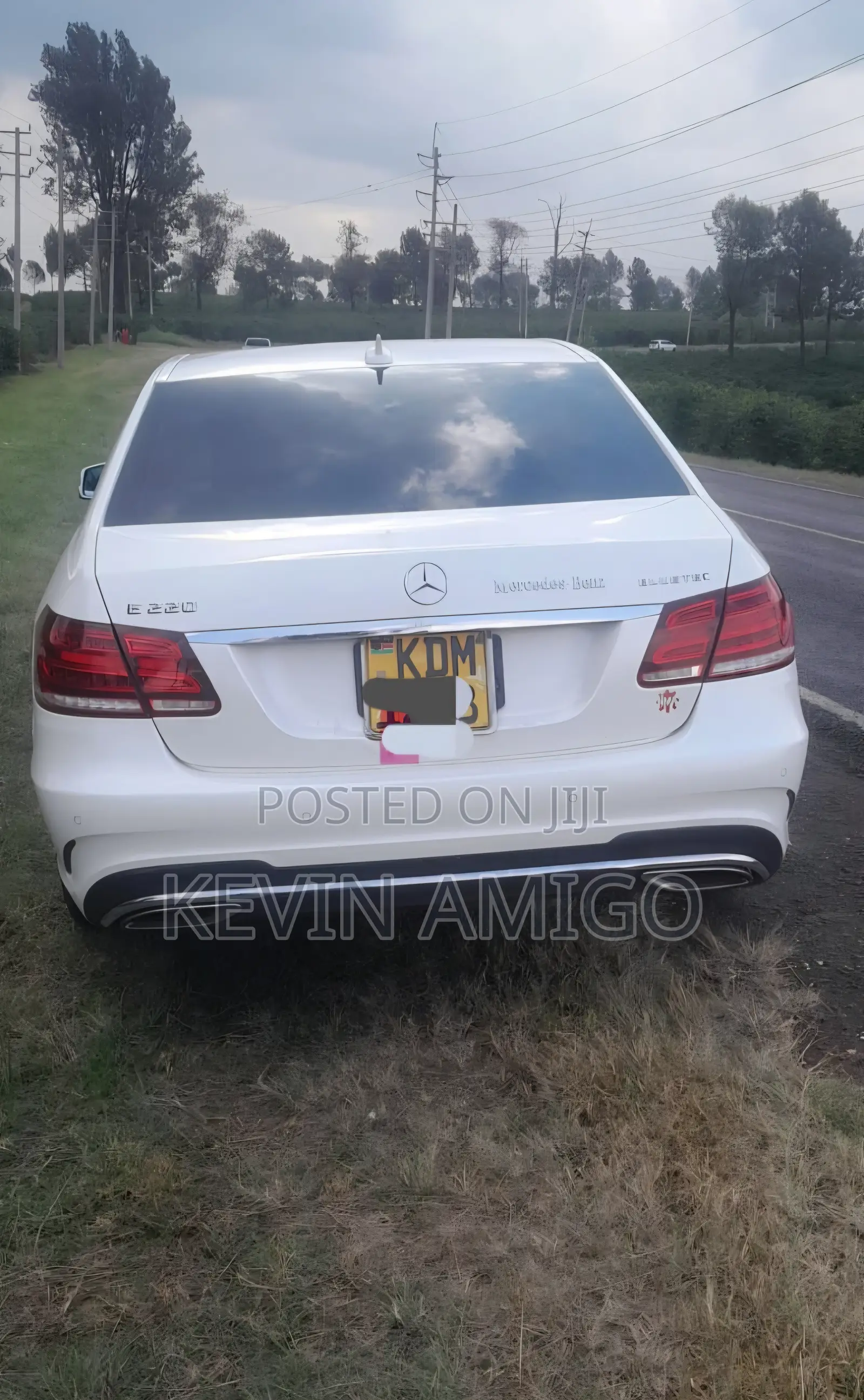 Mercedes-Benz E220 2016 White