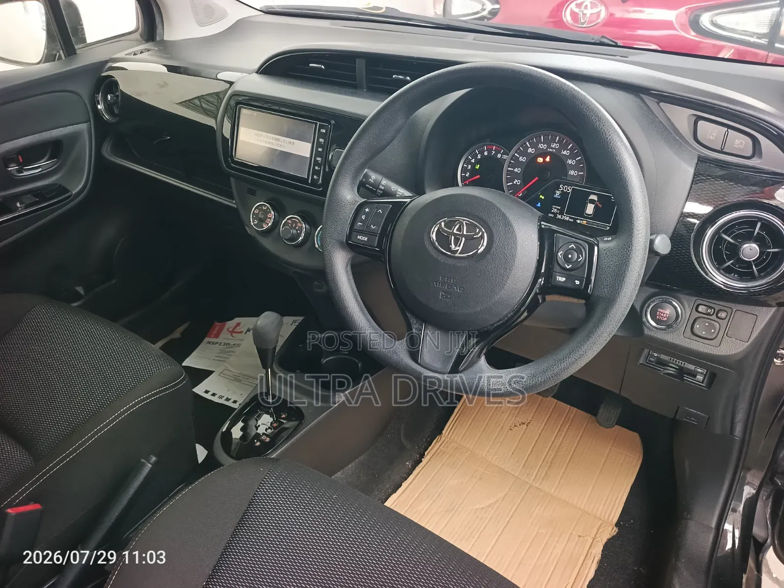 Toyota Vitz 2019 Black