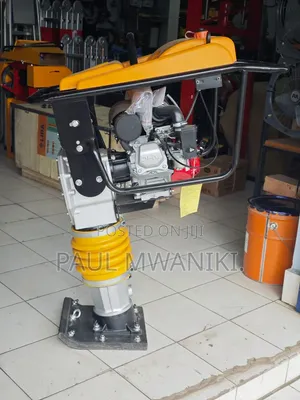 Tamping Rammer – Petrol Driven Heavy-Duty Soil Asphalt Compactor