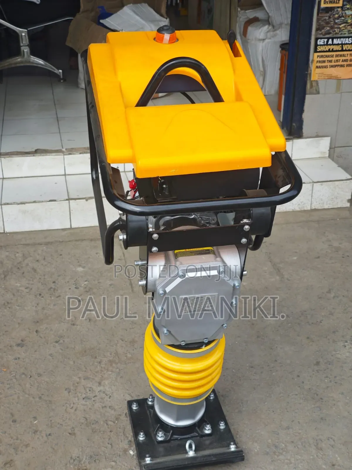 Tamping Rammer – Petrol Driven Heavy-Duty Soil Asphalt Compactor