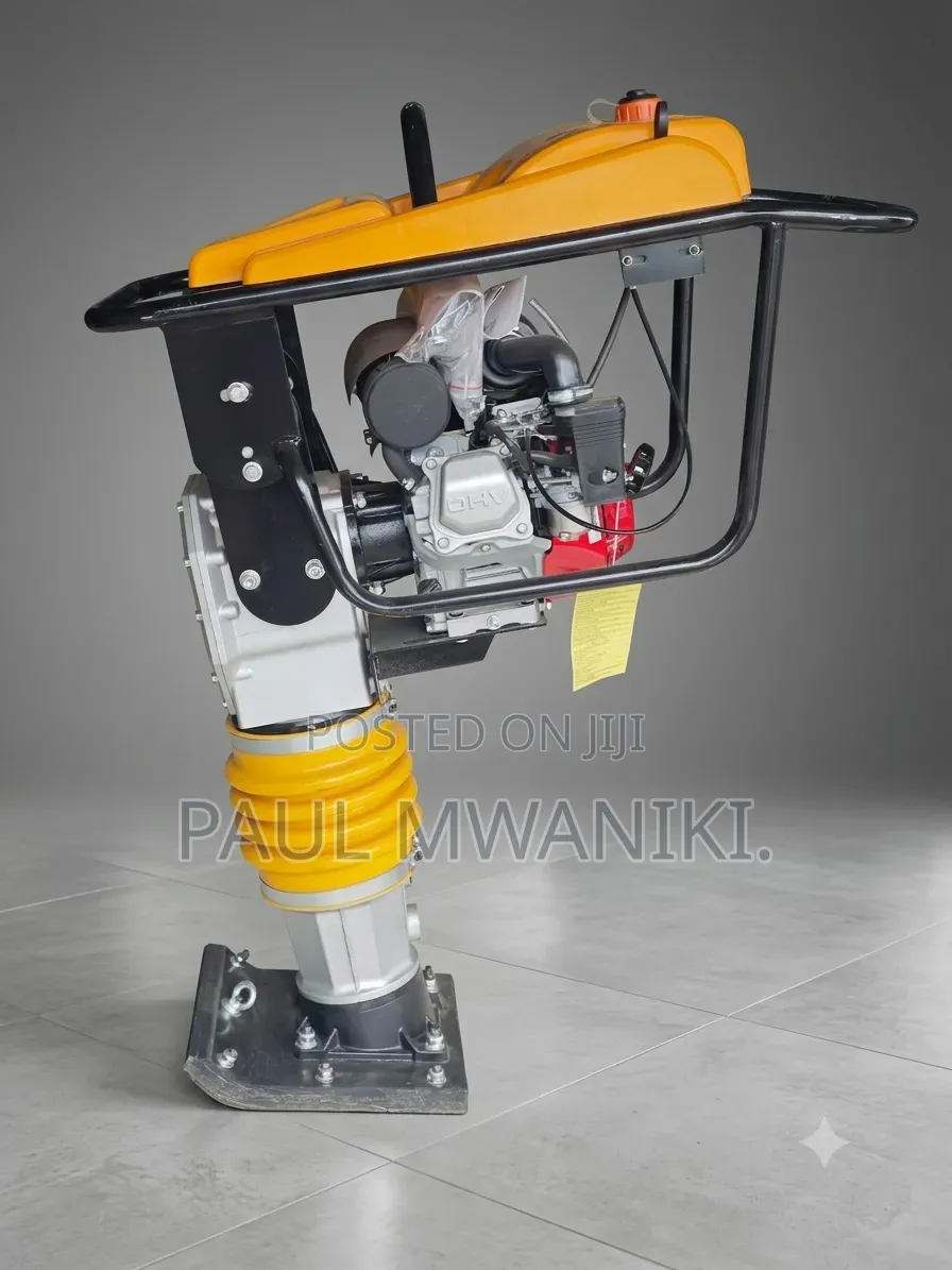 Tamping Rammer – Petrol Driven Heavy-Duty Soil Asphalt Compactor