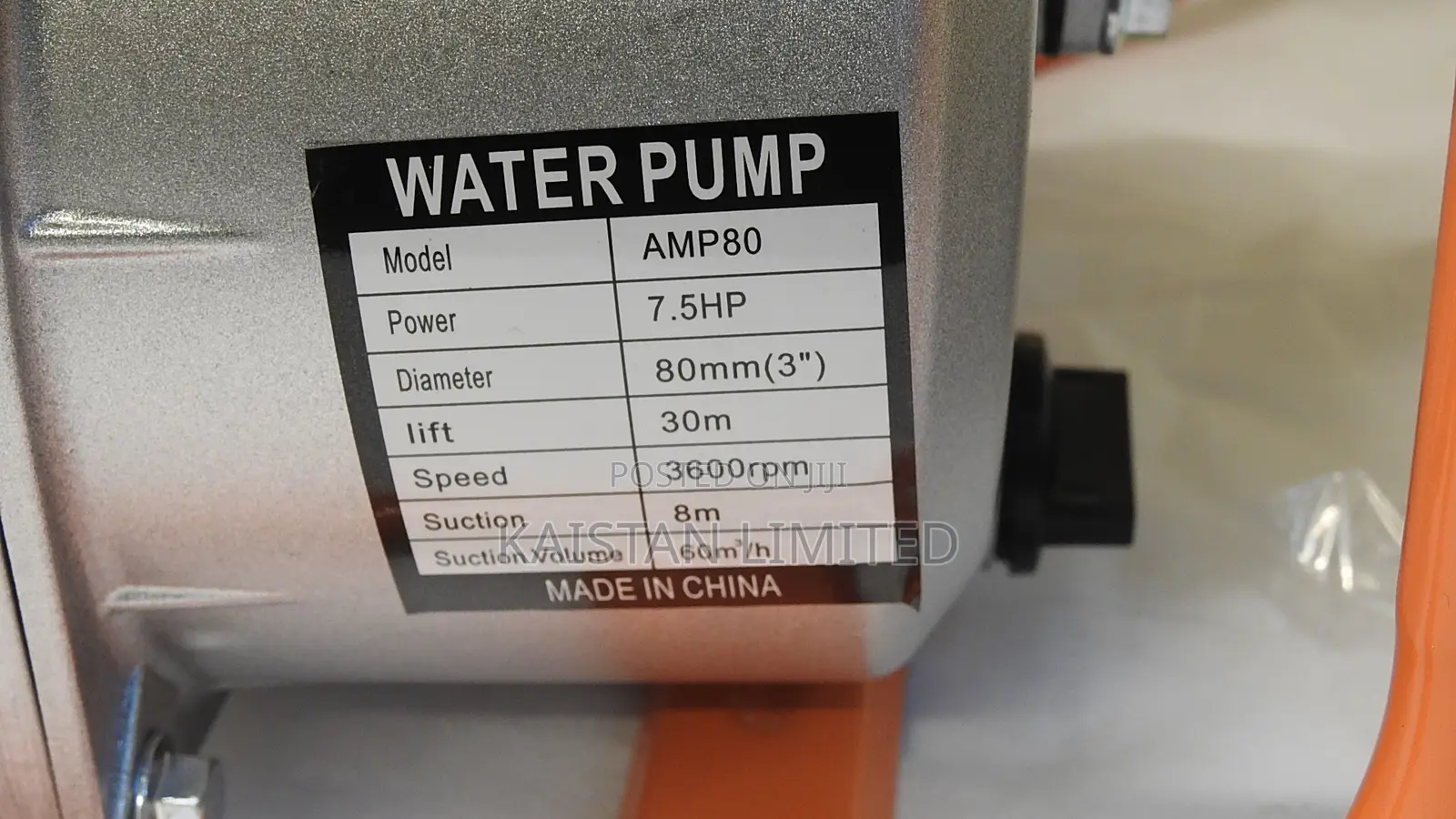 Astramilano 3 Inch Petrol Water Pump 7.5HP Heavy Duty
