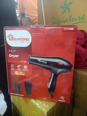 RM465 Prohair Dryer 1800 Watts 2 Heat 2 Speed Settings