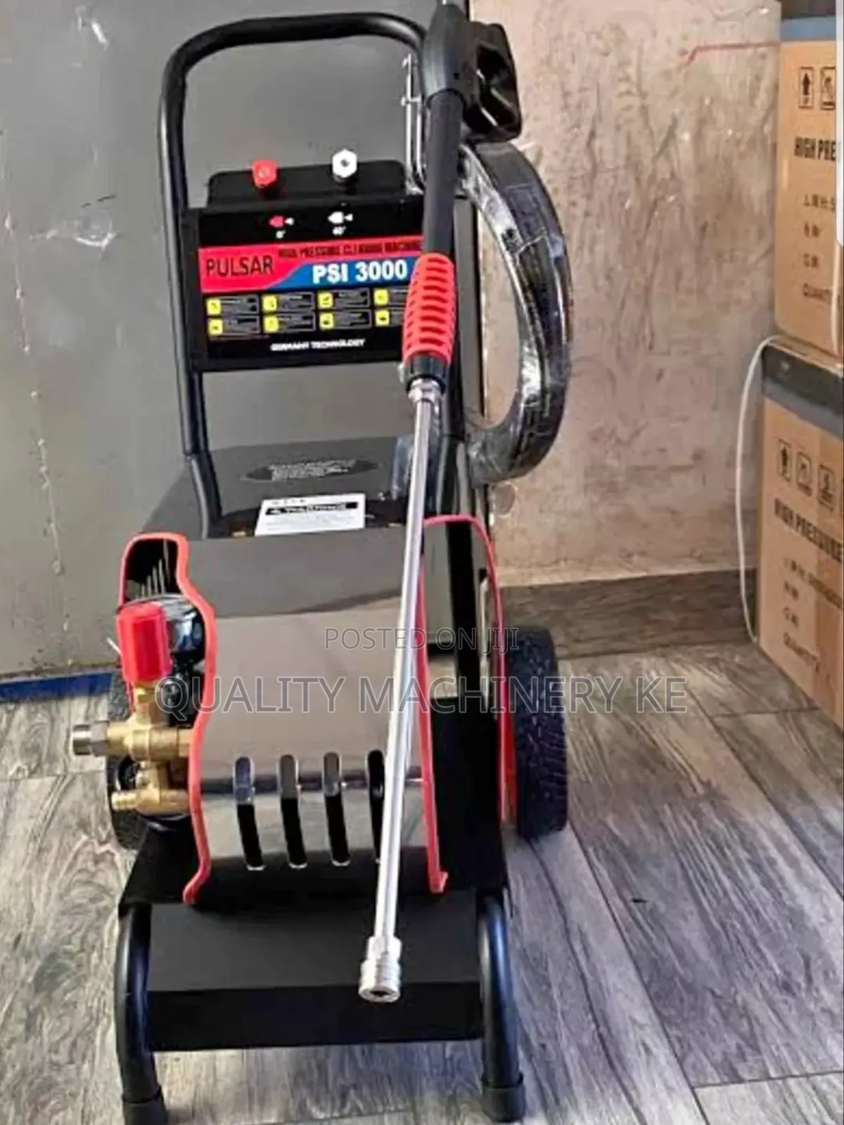 High-Performance Pulsar Electric Car Wash Machine 3000psi