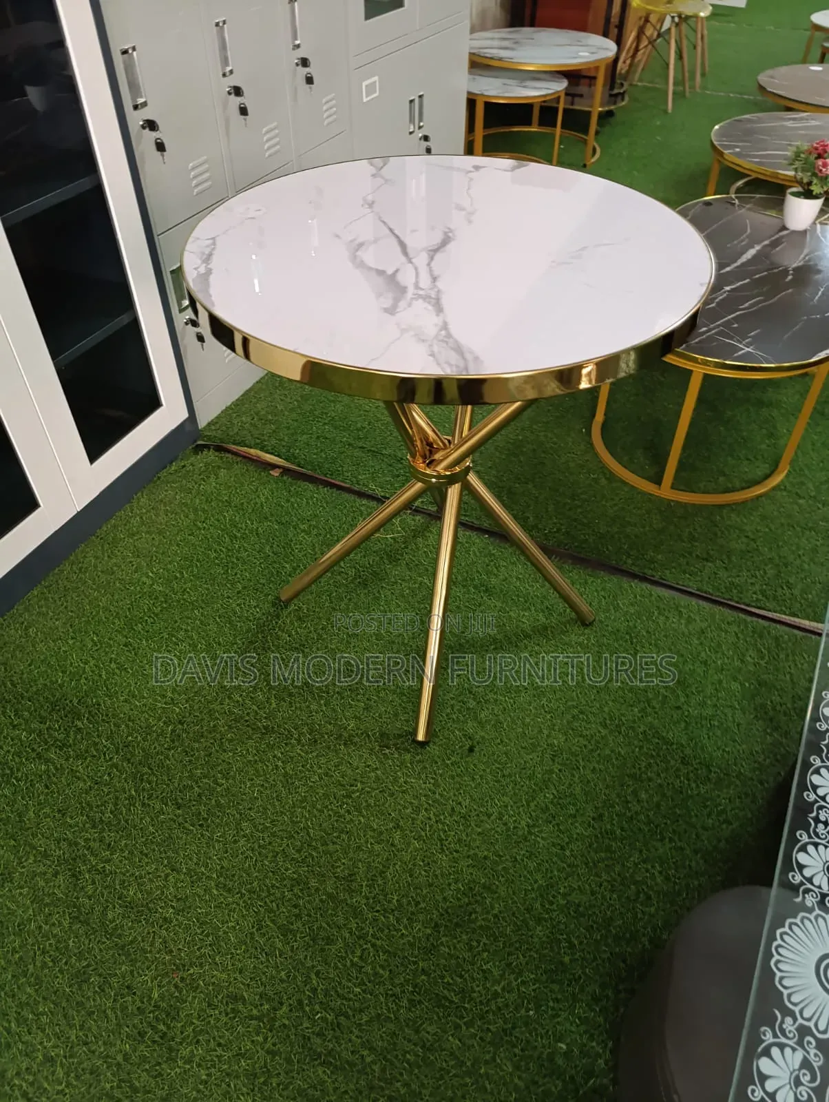 A Round Side Coffee Table