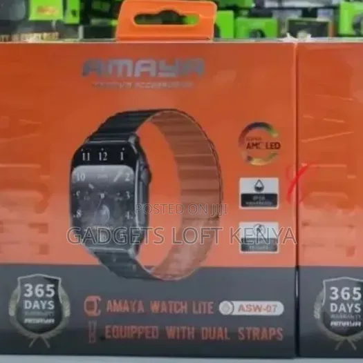 Amaya Watch Lite *ASW-07* AMOLED Smart Watch