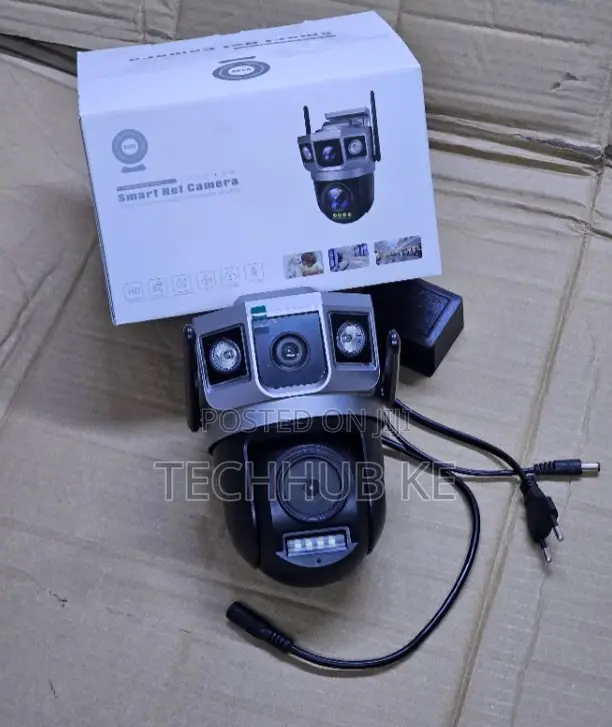 Dual Lens4G Outdoor Camera 360° 4G CCTV Camera With Two-Way Audio