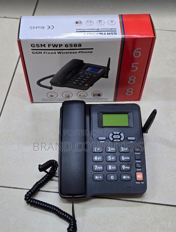 GSM FWP 6588 Dual SIM Desk Fixed Wireless Phone